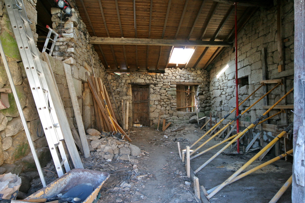 Interior pre reforma de el Pazo