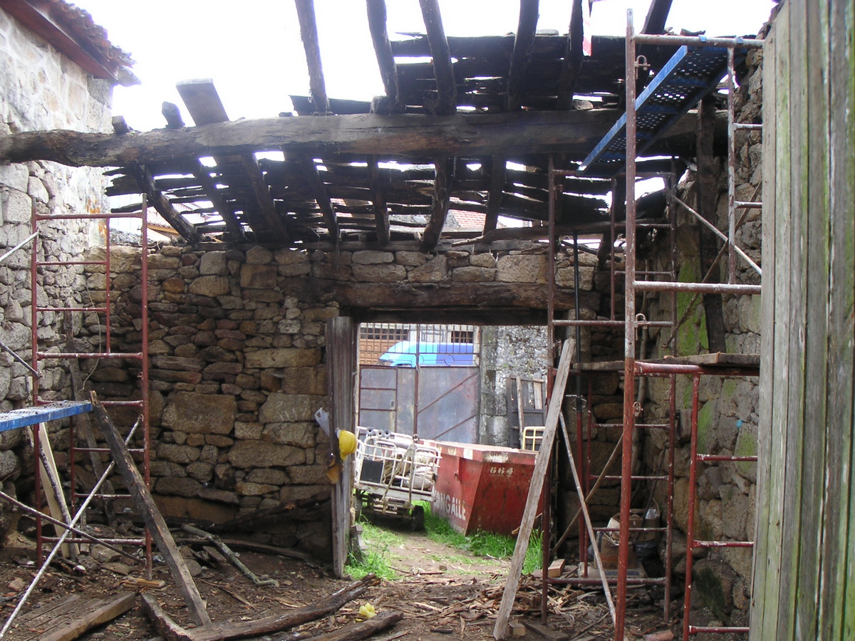 Interior de el Pazo pre reforma