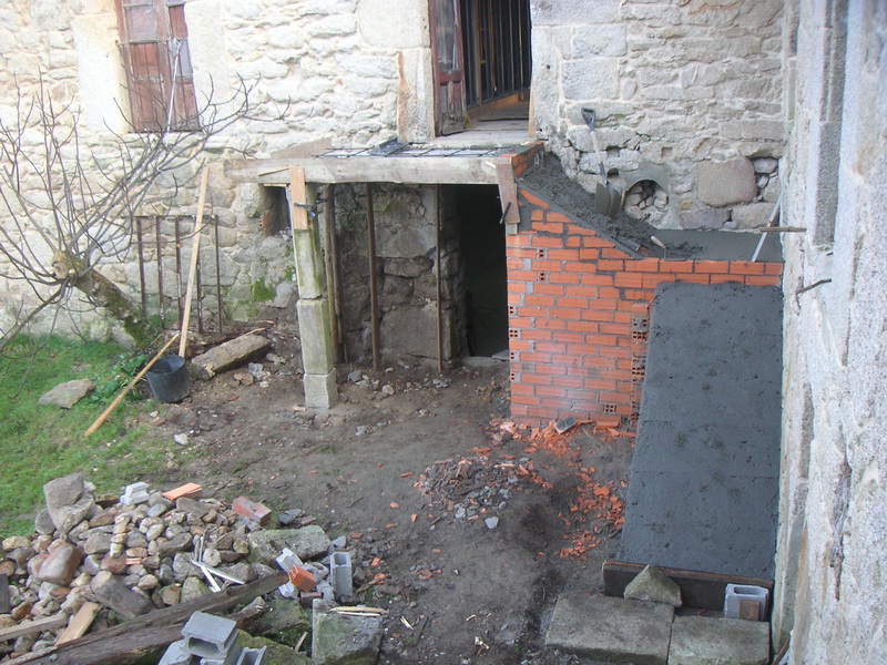 Escalera construida