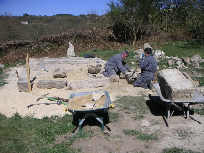 Cortando piedras