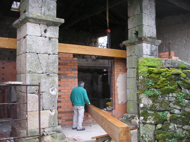 Trabajando en la pared