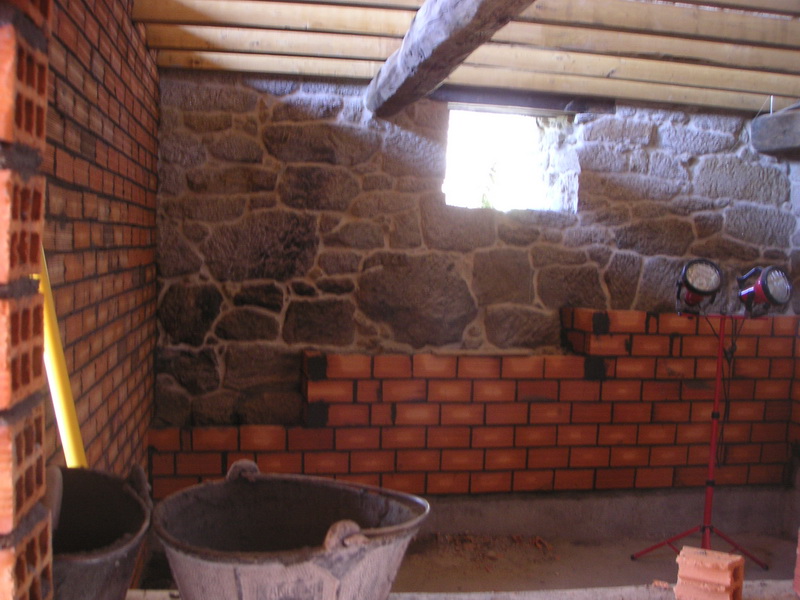 Pared reforzada