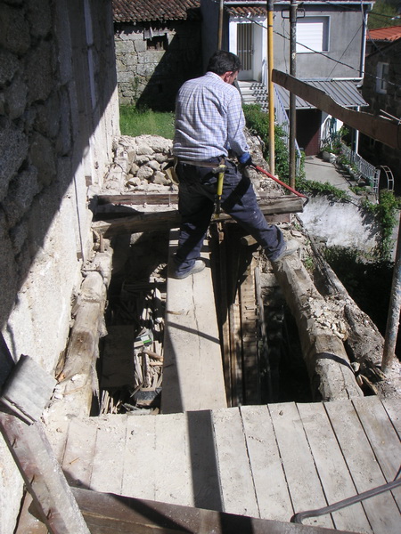 Trabajo en la pasarela