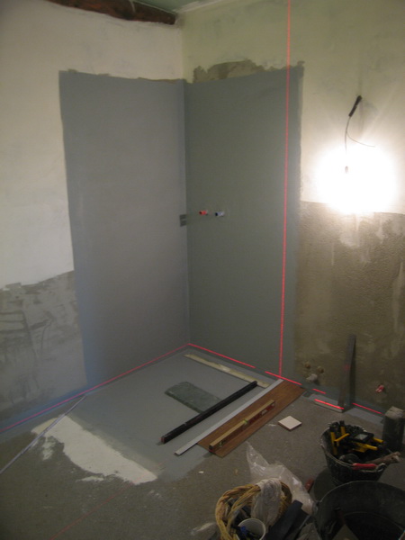Espacio ducha baño