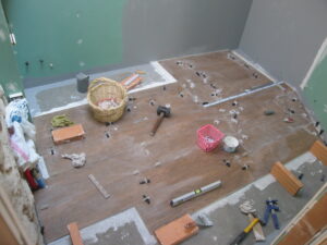 Piso en progreso