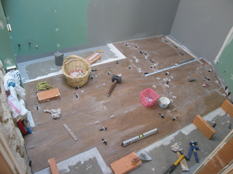 Piso en progreso