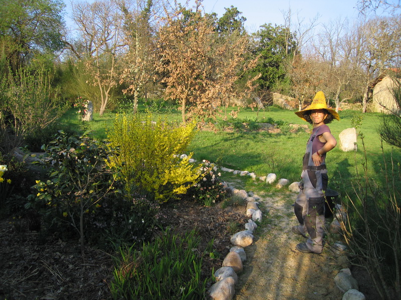 Después de tantas lluvias, en marzo el tiempo dio un vuelco y llegó la primavera de golpe, y con ella unas cuantas tareas de jardinería.
