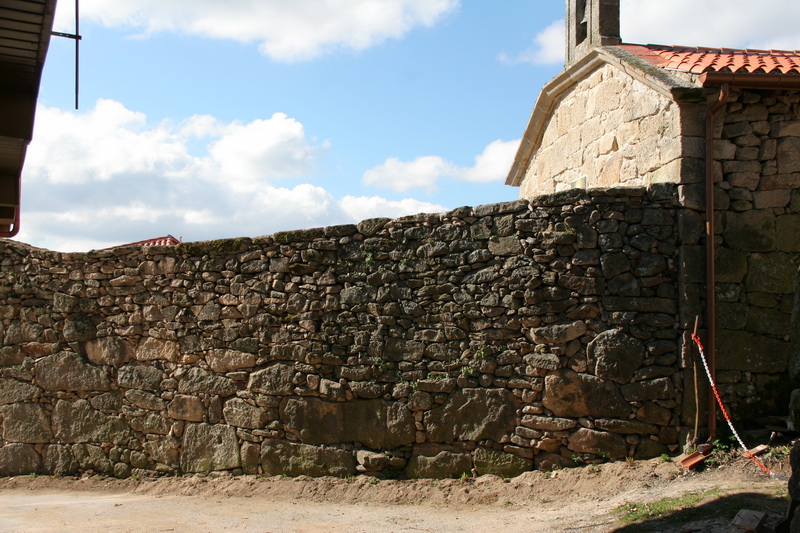 Pared reconstruida
