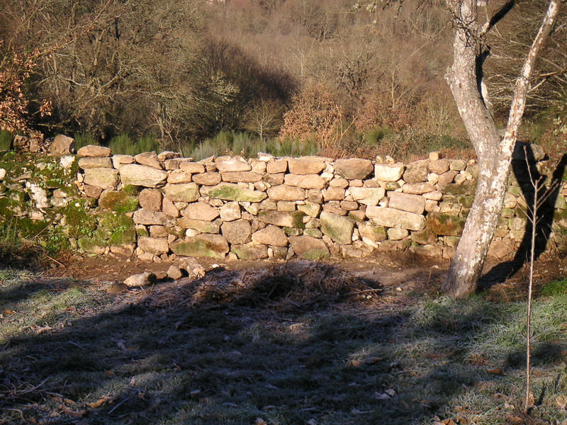 Muro construido