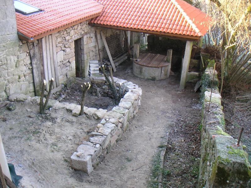 Pazo con pozo