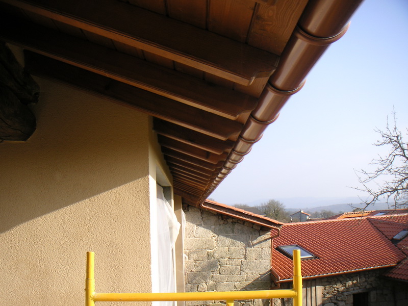 Escalera al techo