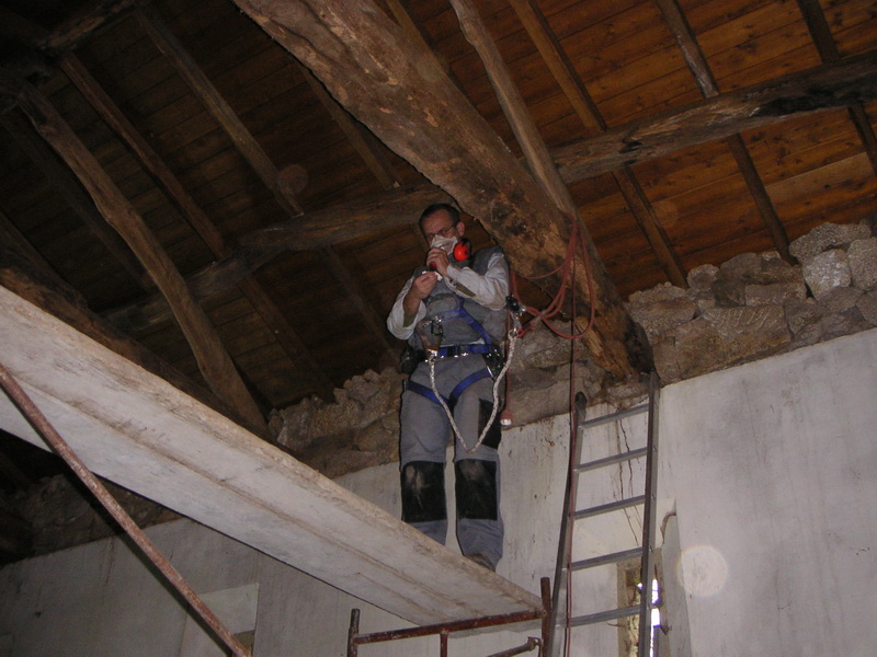Trabajando en altura
