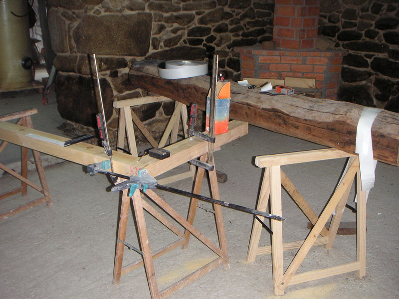 Haciendo marcos de puertas: